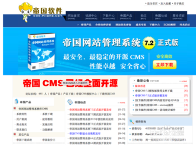 常用的CMS开源系统排行